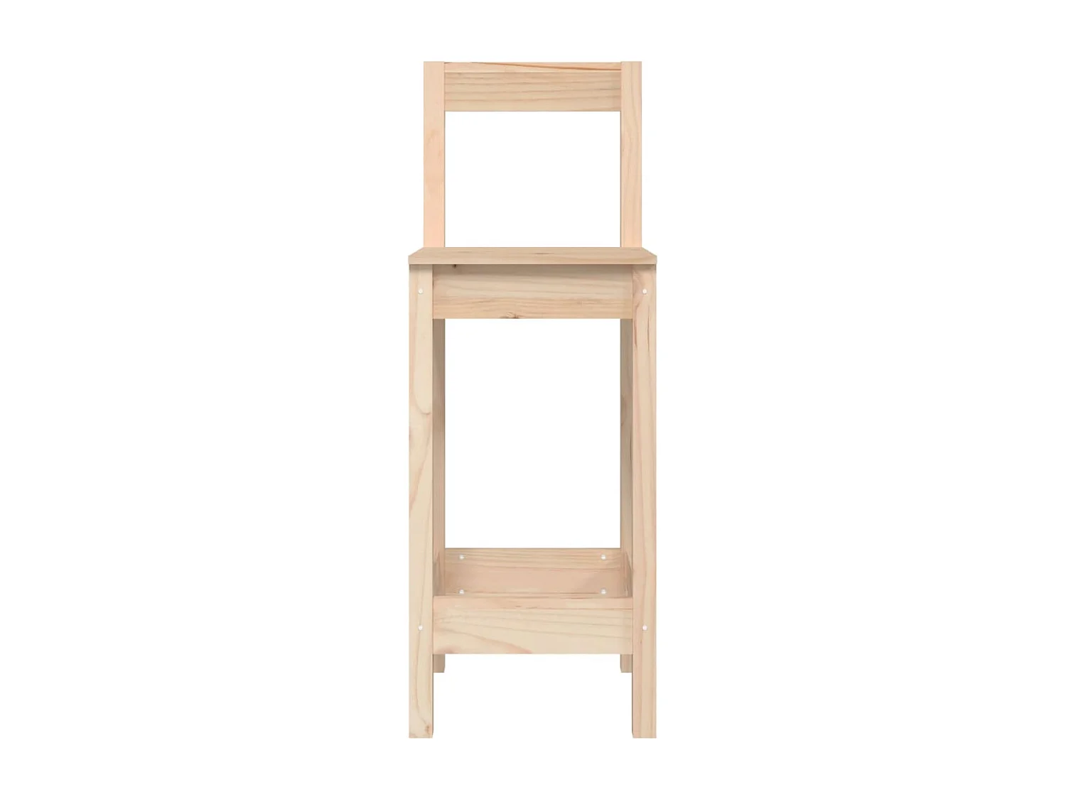 Barstühle 2 Stk. 40x41,5x112 cm Massivholz Kiefer