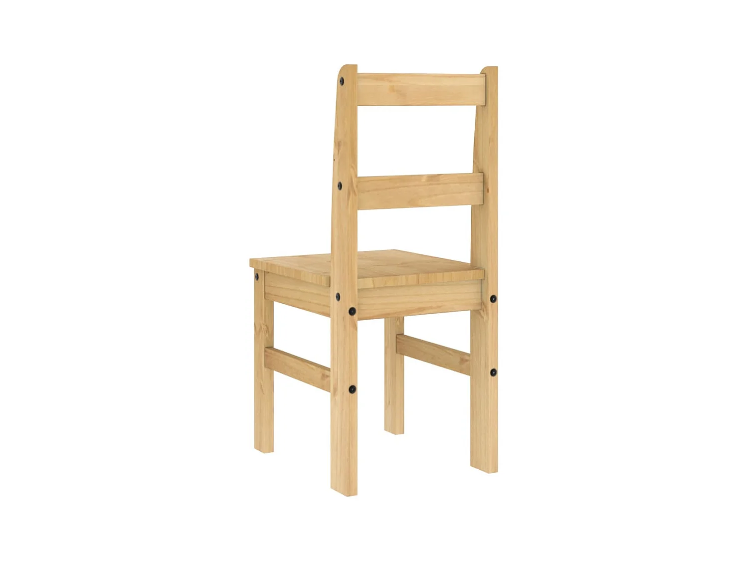 Chaises à manger lot de 2 Panama 40x46x90 cm bois massif de pin