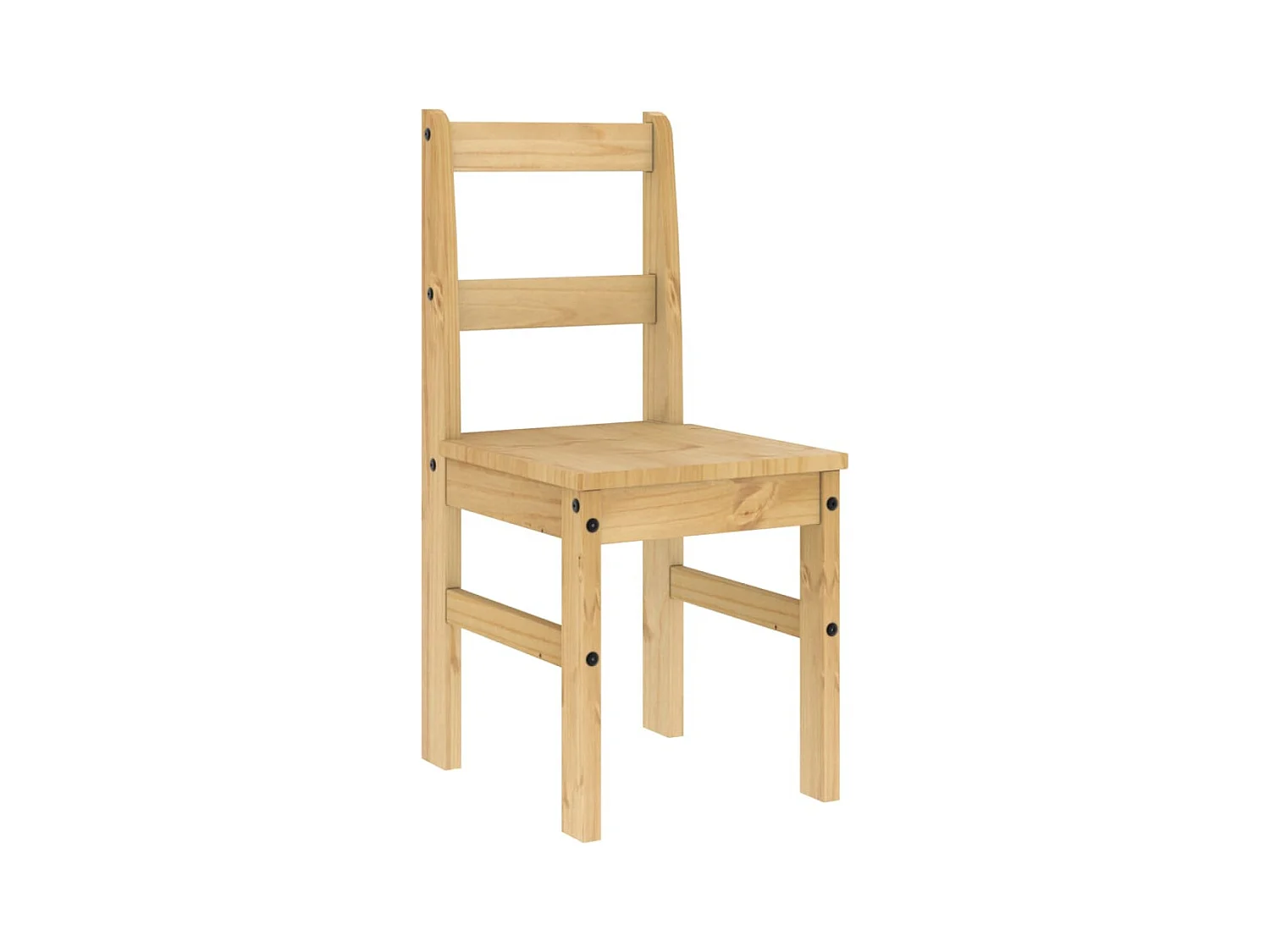 Chaises à manger lot de 2 Panama 40x46x90 cm bois massif de pin