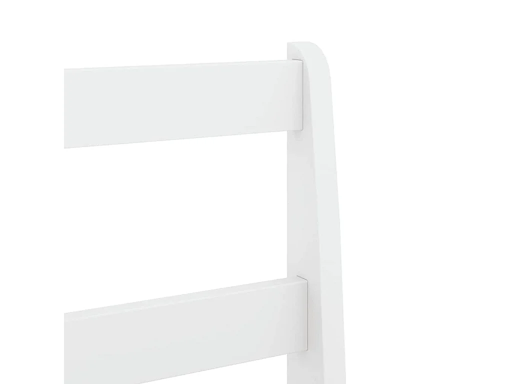 Eetkamerstoelen 2 st PANAMA 40x46x90 cm grenenhout wit