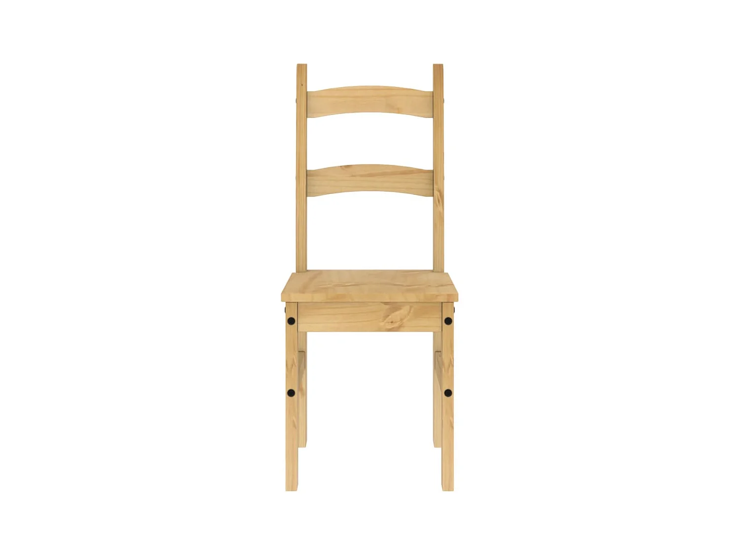 Eetkamerstoelen 2 st 40x46x99 cm massief grenenhout