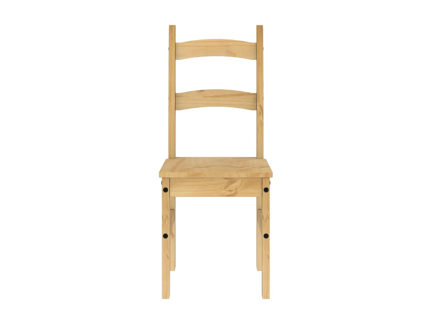 Chaises à manger lot de 2 40x46x99 cm bois massif de pin