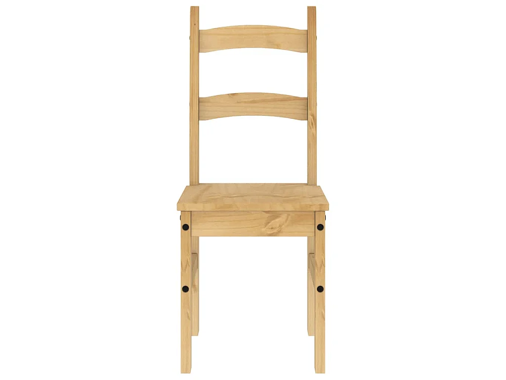 Cadeiras de jantar 2 pcs 40x46x99 cm madeira de pinho maciça
