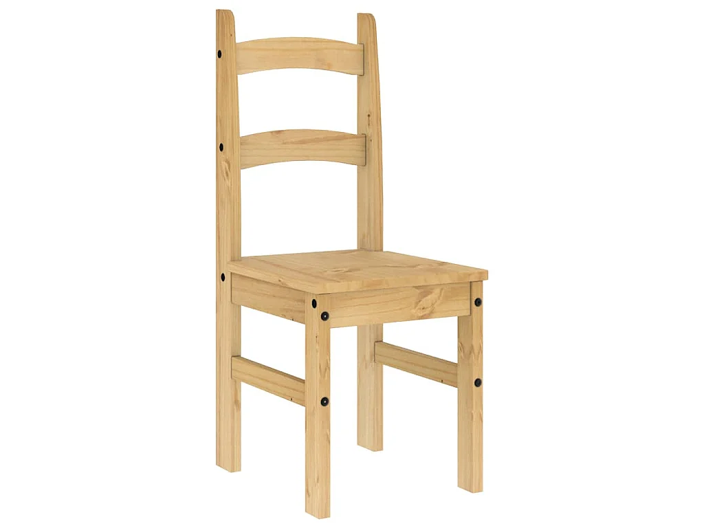 Cadeiras de jantar 2 pcs 40x46x99 cm madeira de pinho maciça