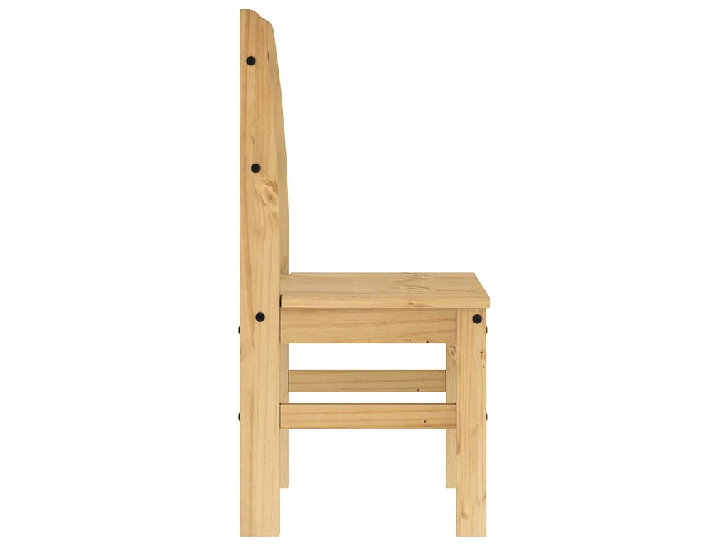 Cadeiras de jantar 2 pcs 40x46x99 cm madeira de pinho maciça