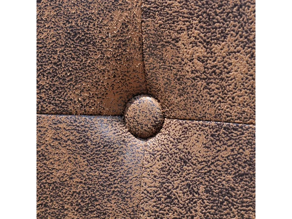 Eetkamerstoelen 4 st kunstleer bruin