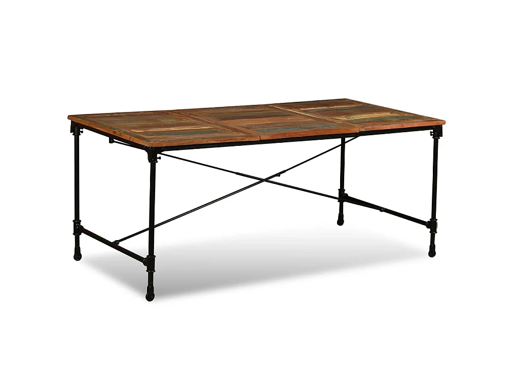 Table à manger Bois de récupération massif 180 cm