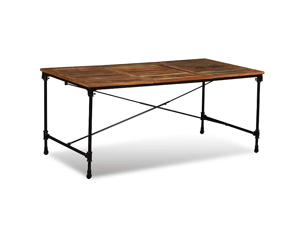 Eettafel 180 cm massief gerecycled hout