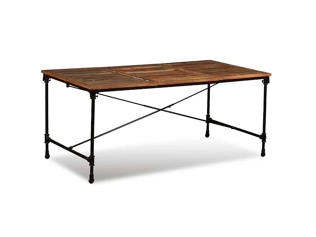 Eettafel 180 cm massief gerecycled hout
