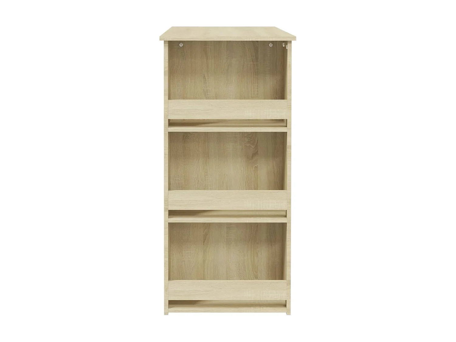 Table de bar avec rangement Chêne sonoma 102x50x103,5 cm