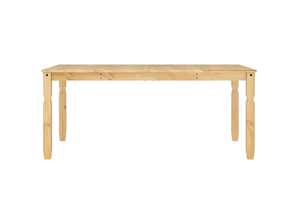 Table à manger Corona 180x90x75 cm bois massif de pin