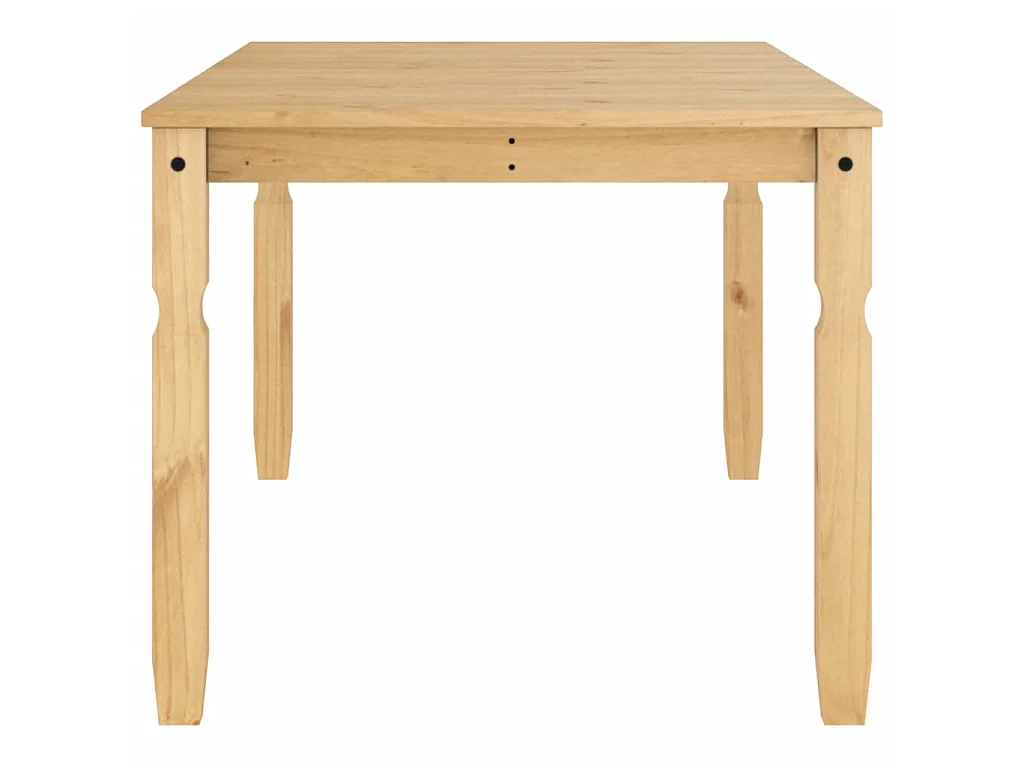 Table à manger Corona 180x90x75 cm bois massif de pin