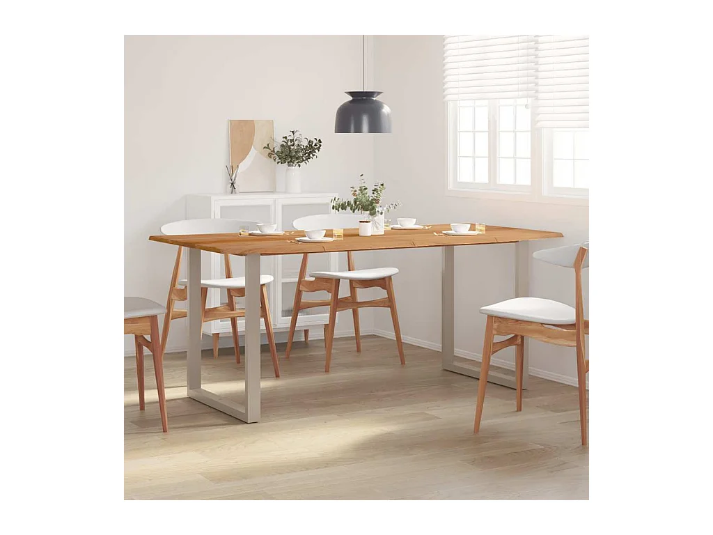 Table de salle à manger 180x90x76 cm Bois d'acacia massif