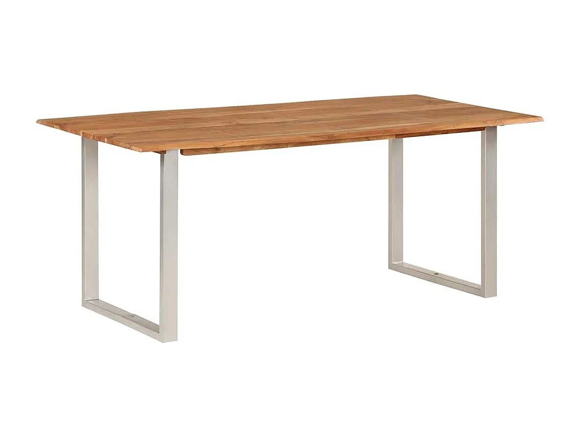 Esstisch 180×90×76 cm Massivholz Akazie