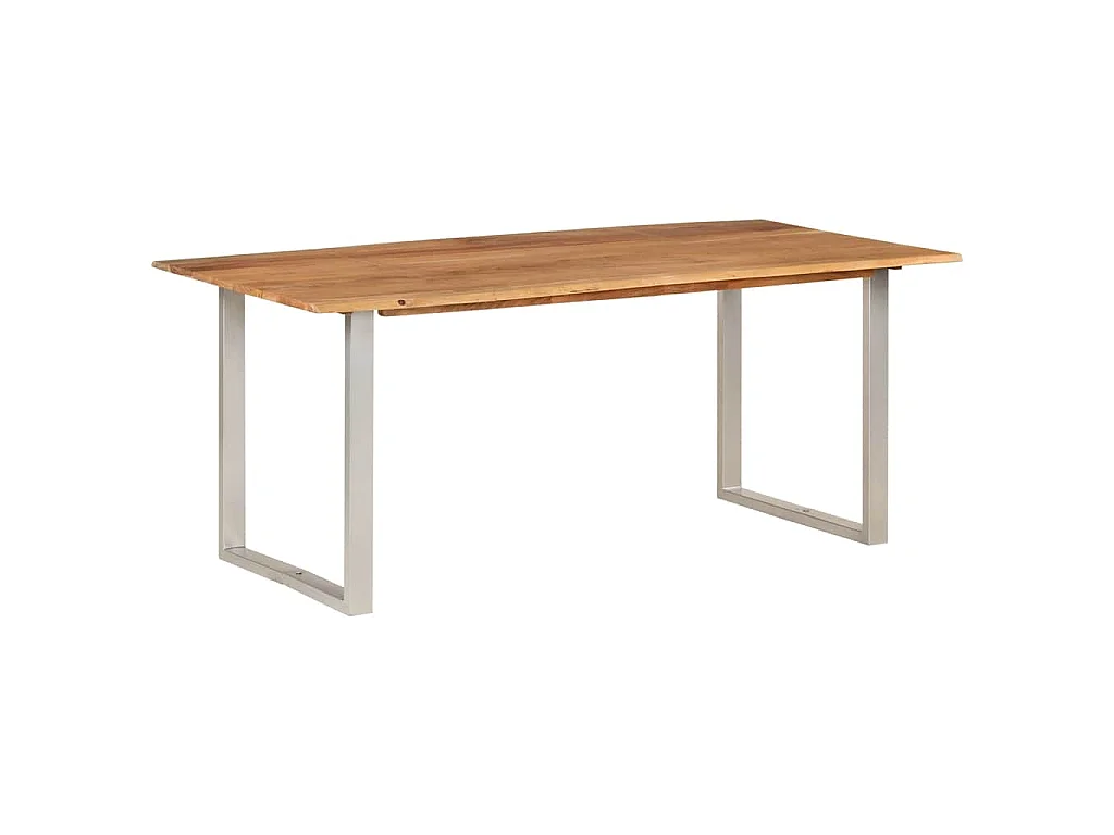 Table de salle à manger 180x90x76 cm Bois d'acacia massif