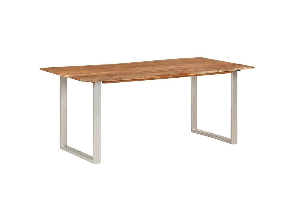 Table de salle à manger 180x90x76 cm Bois d'acacia massif