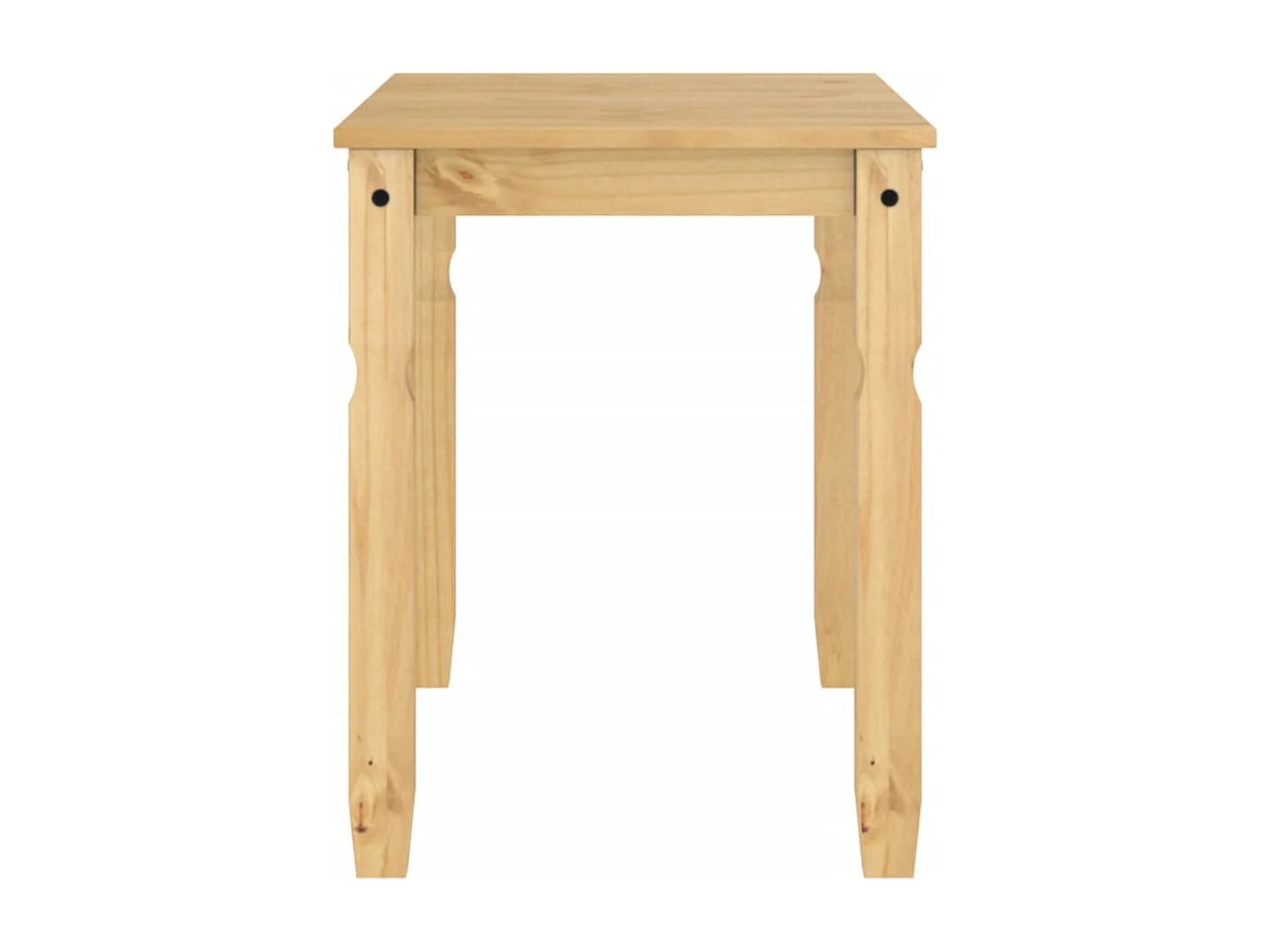 Mesa de comedor Corona madera maciza de pino 112x60x75 cm