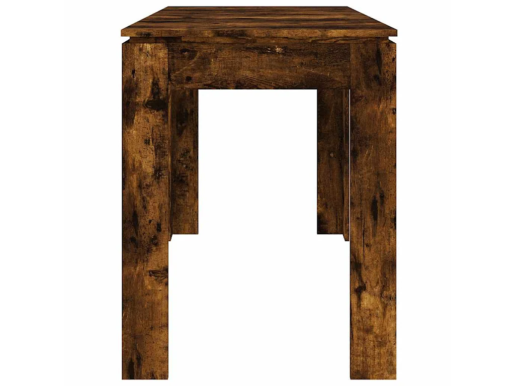 Tavolo da Pranzo Rovere Fumo 120x60x76 cm Legno Multistrato