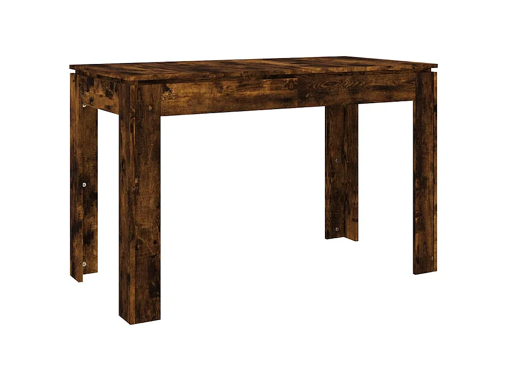 Tavolo da Pranzo Rovere Fumo 120x60x76 cm Legno Multistrato