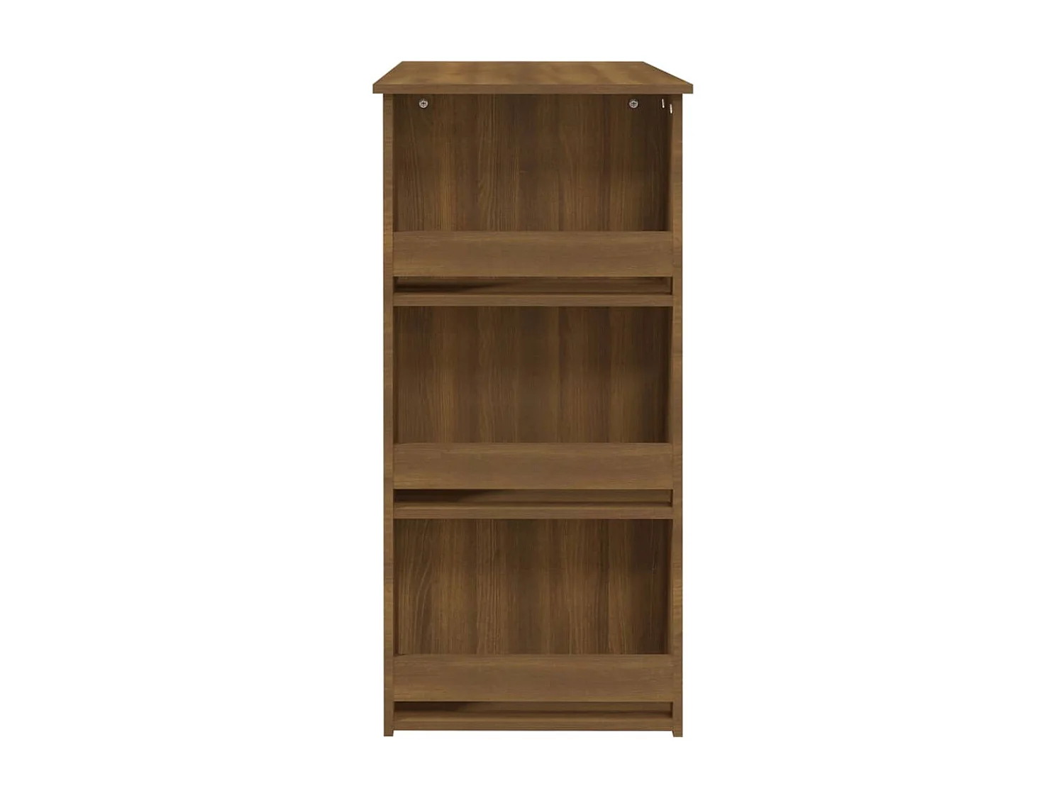 Bartisch mit Regal Braun Eiche 102x50x103,5 cm Holzwerkstoff