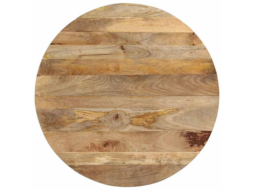 Tavolo da Pranzo 110x75 cm in Legno Massello di Mango