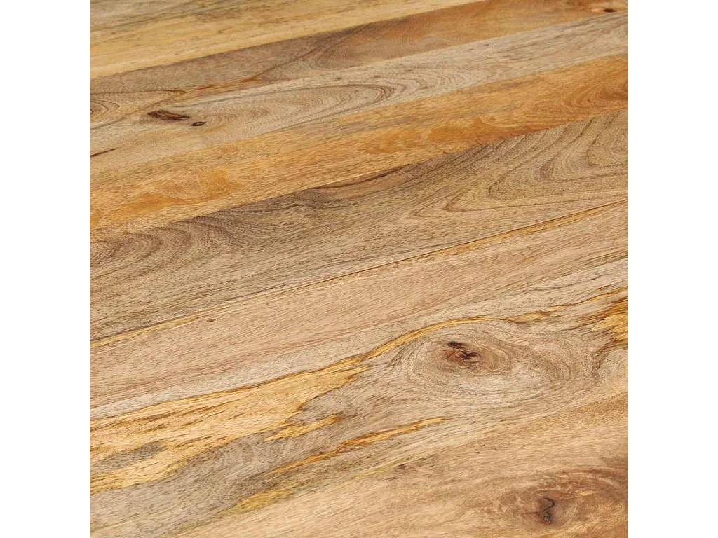 Tavolo da Pranzo 110x75 cm in Legno Massello di Mango