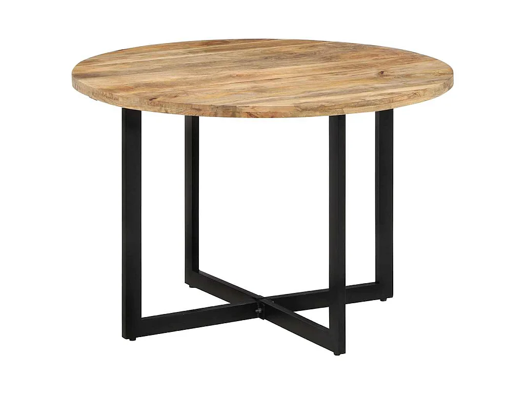 Tavolo da Pranzo 110x75 cm in Legno Massello di Mango