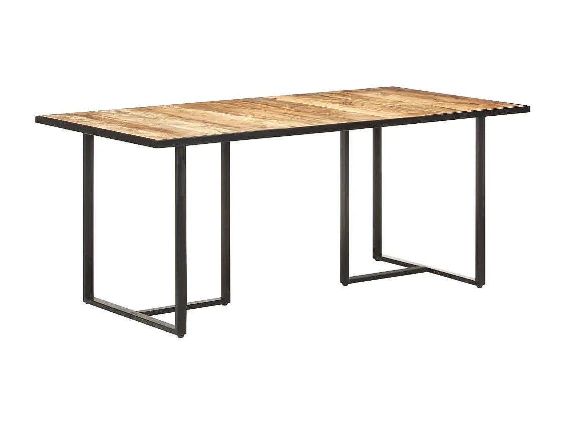 Eettafel 180 cm ruw mangohout