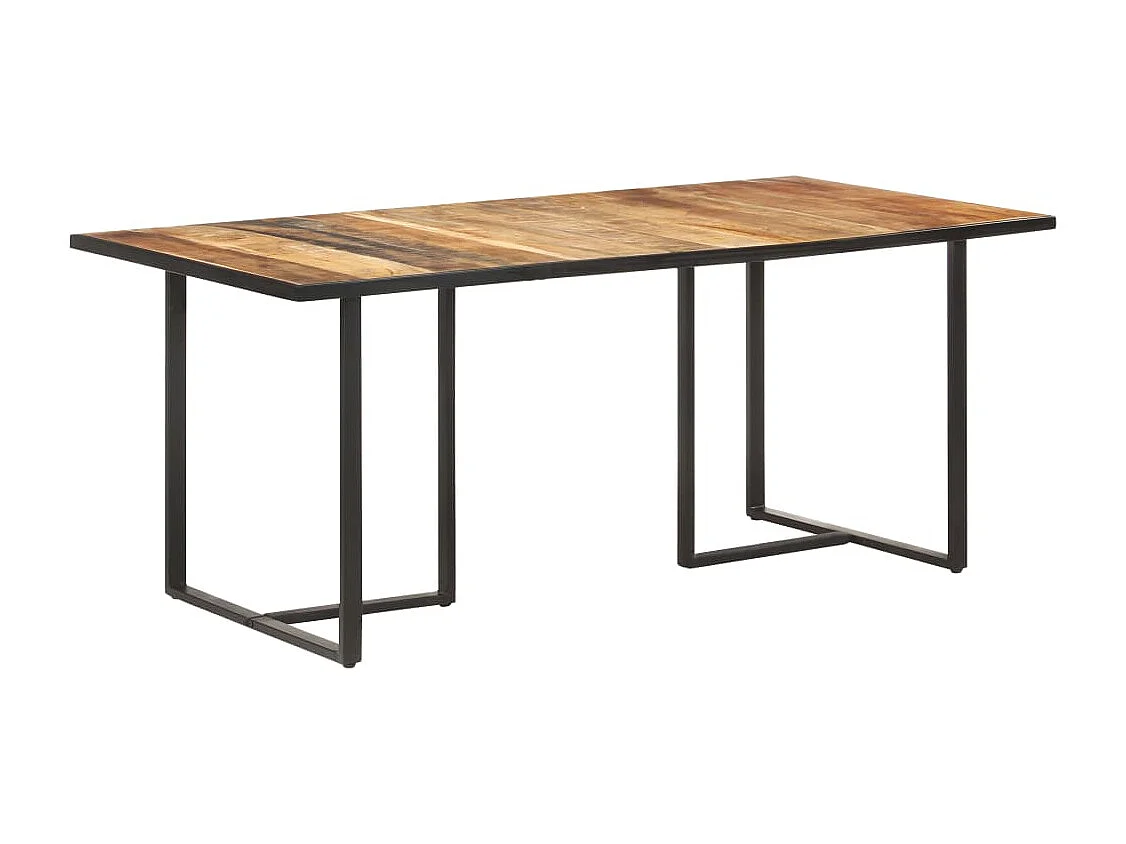 Eettafel 180 cm ruw mangohout