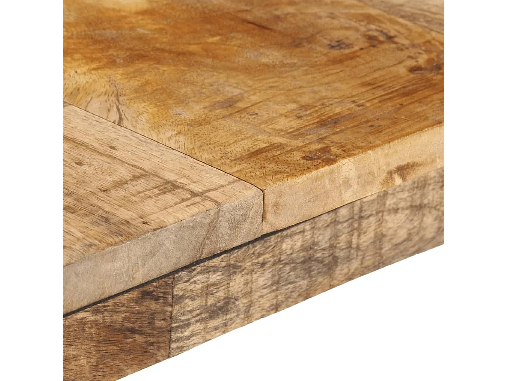 Eettafel 140x70x75 cm massief mangohout