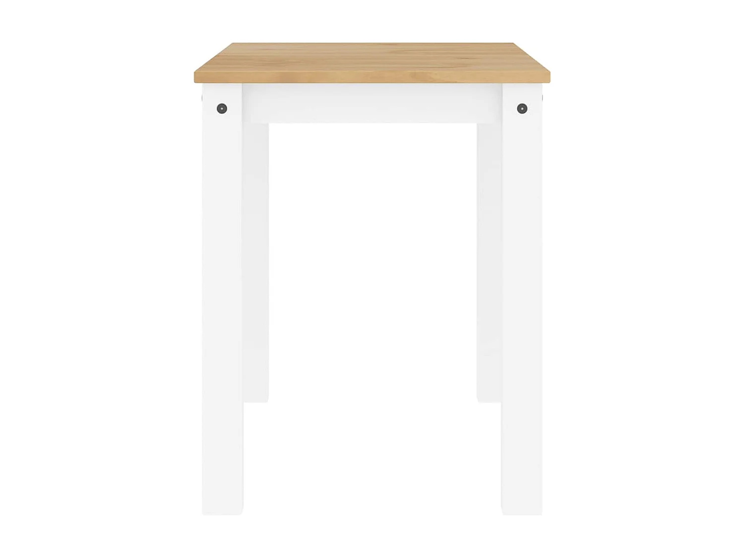 Eettafel Panama 112x60x75 cm massief grenenhout wit