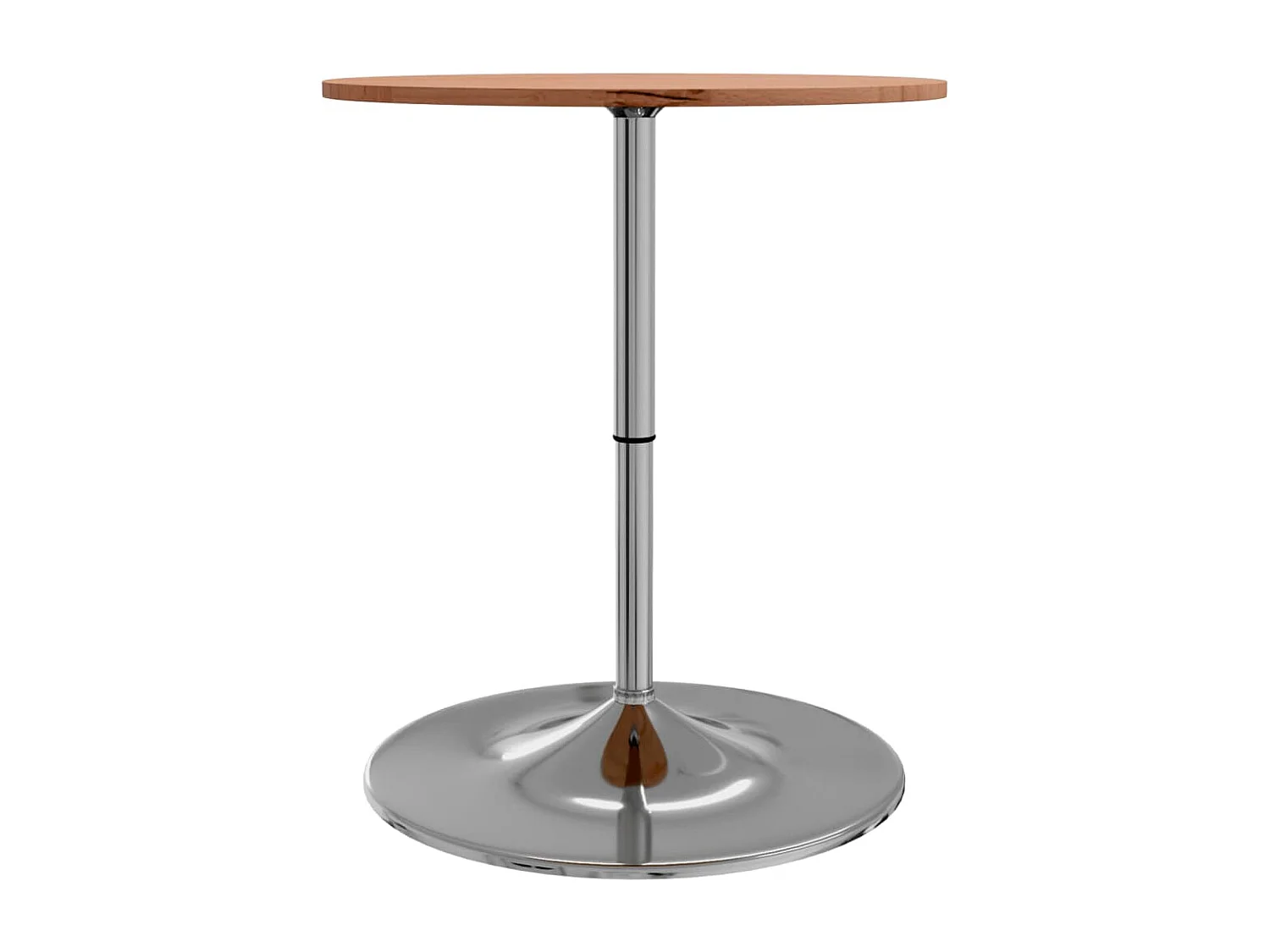 Table de bar Ø60x89,5 cm bois massif de hêtre