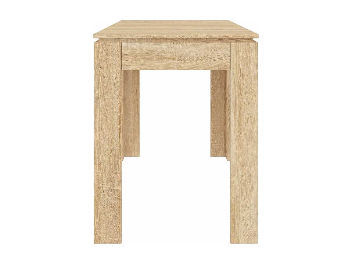 Table à manger Chêne sonoma 120x60x76 cm Bois d'ingénierie