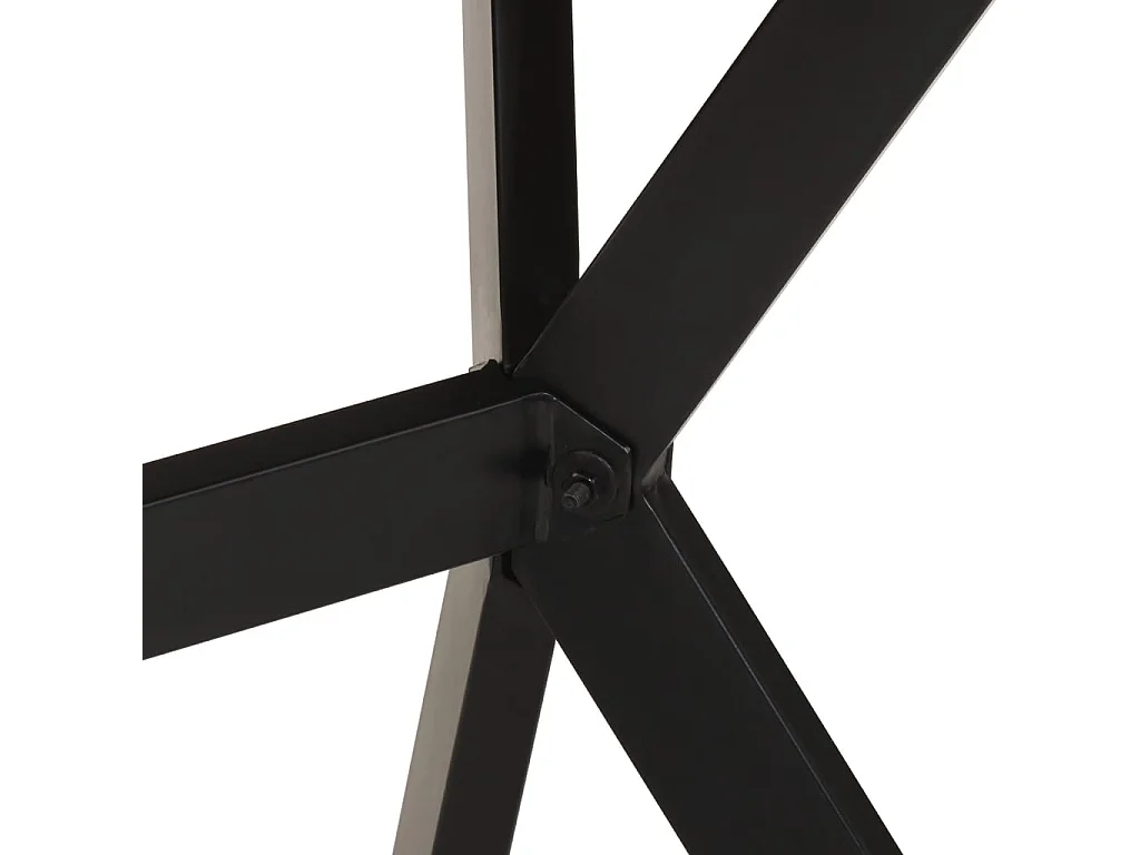 Mesa de jantar 110x55x75 cm madeira de mangueira maciça