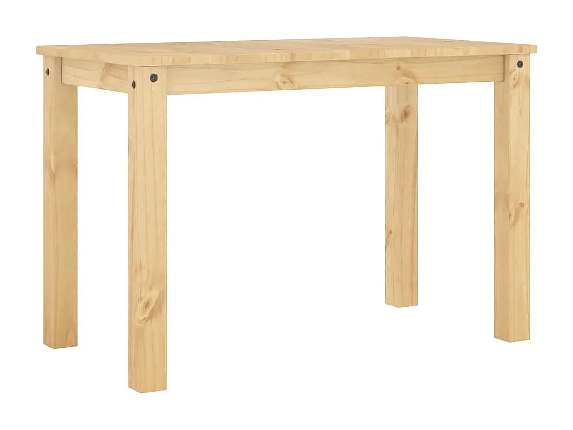 Tavolo da Pranzo Panama 112x60x75 cm Legno Massello Pino