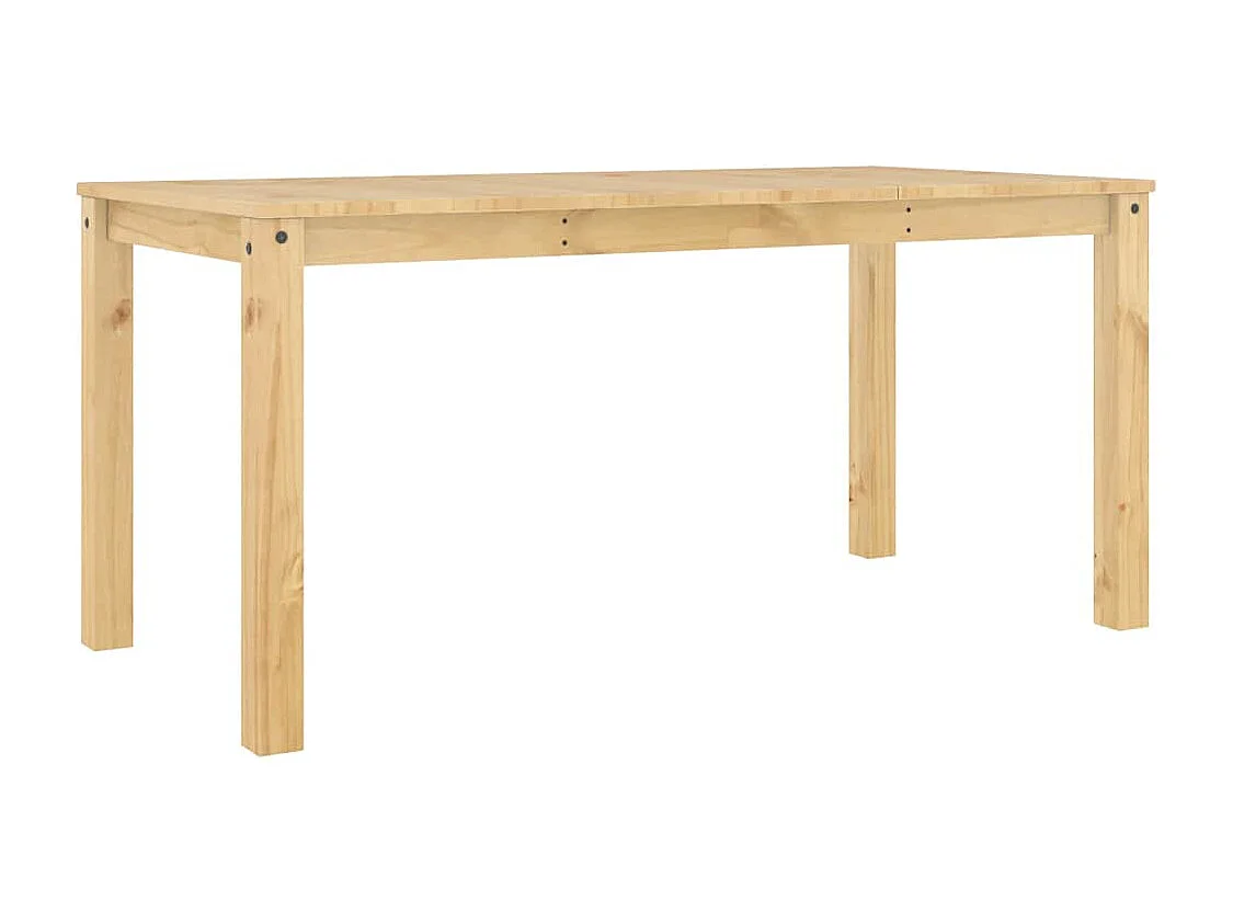 Table à manger Panama 160x80x75 cm bois massif de pin