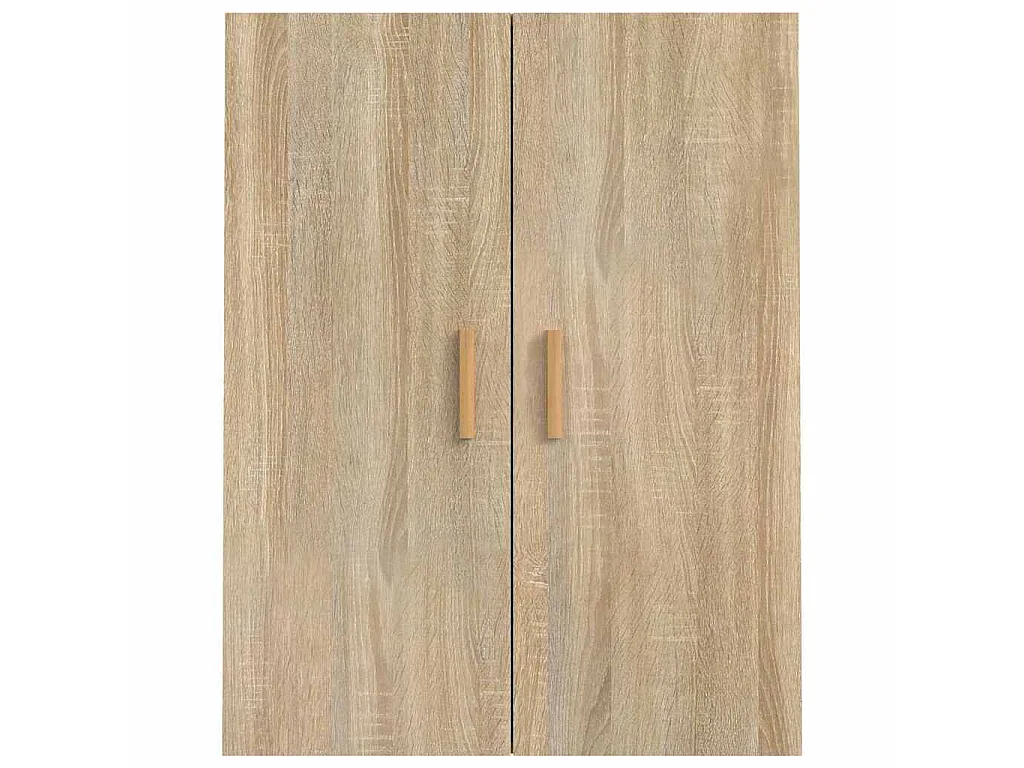 Bovenkast 69,5x34x90 cm sonoma eikenkleurig