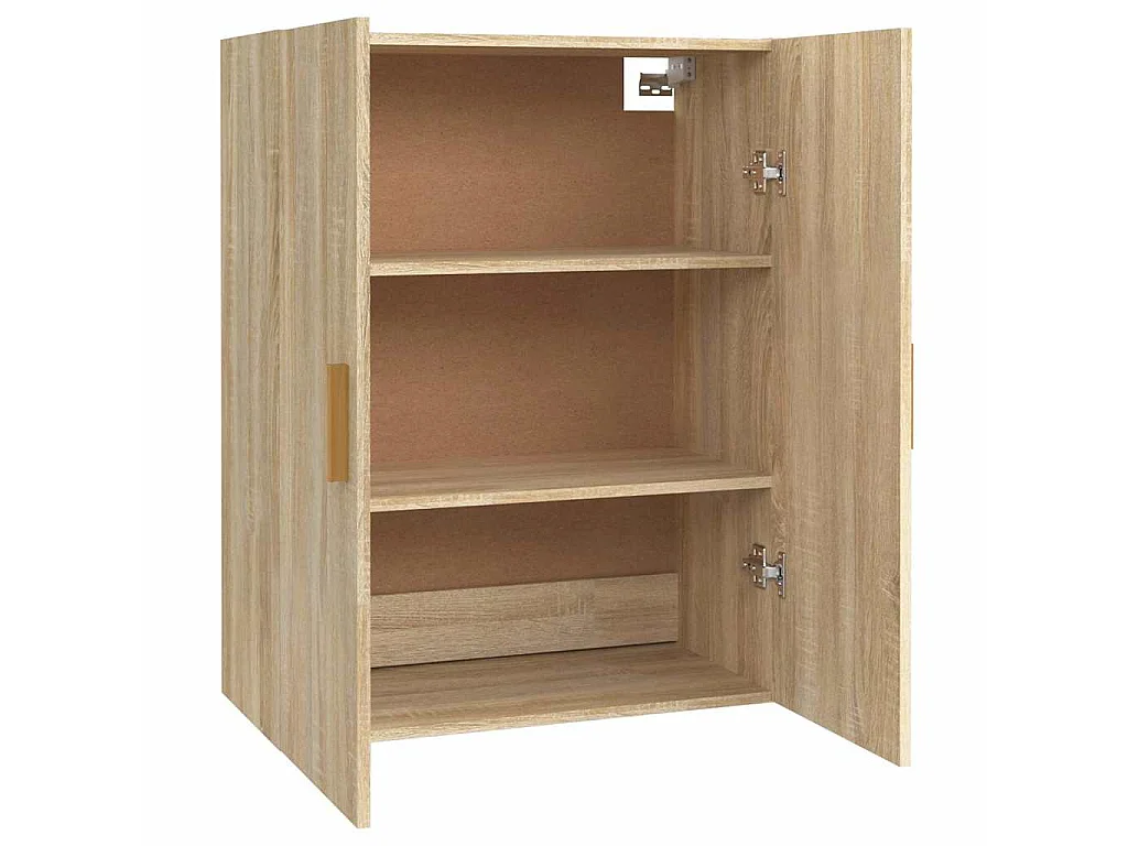 Bovenkast 69,5x34x90 cm sonoma eikenkleurig