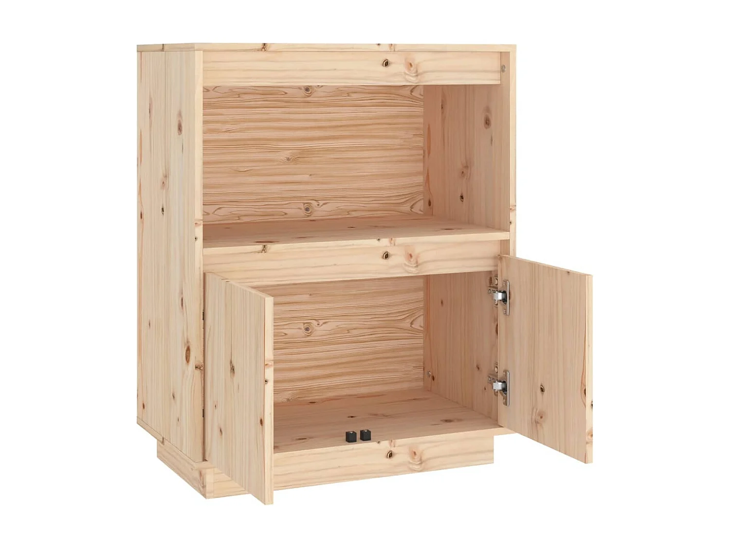 Dressoir 60x34x75 cm massief grenenhout