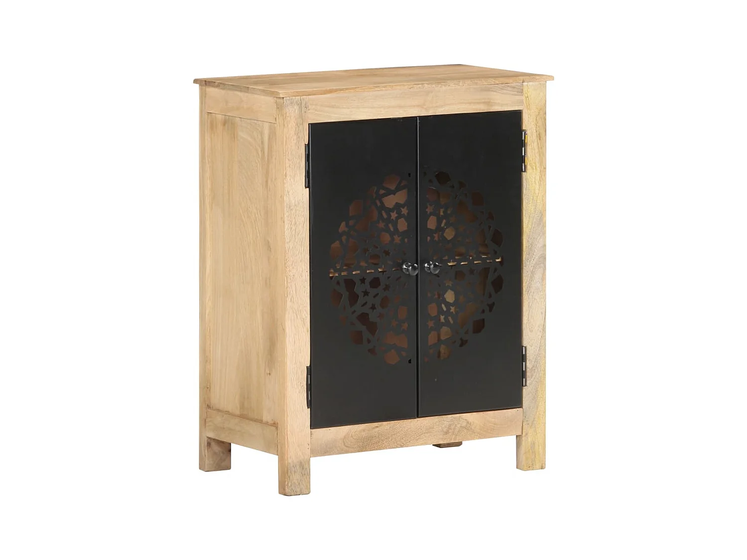 Dressoir 60x35x75 cm massief mangohout