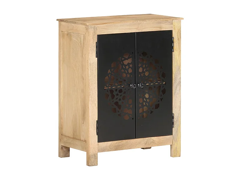 Buffet 60x35x75 cm Bois de manguier massif