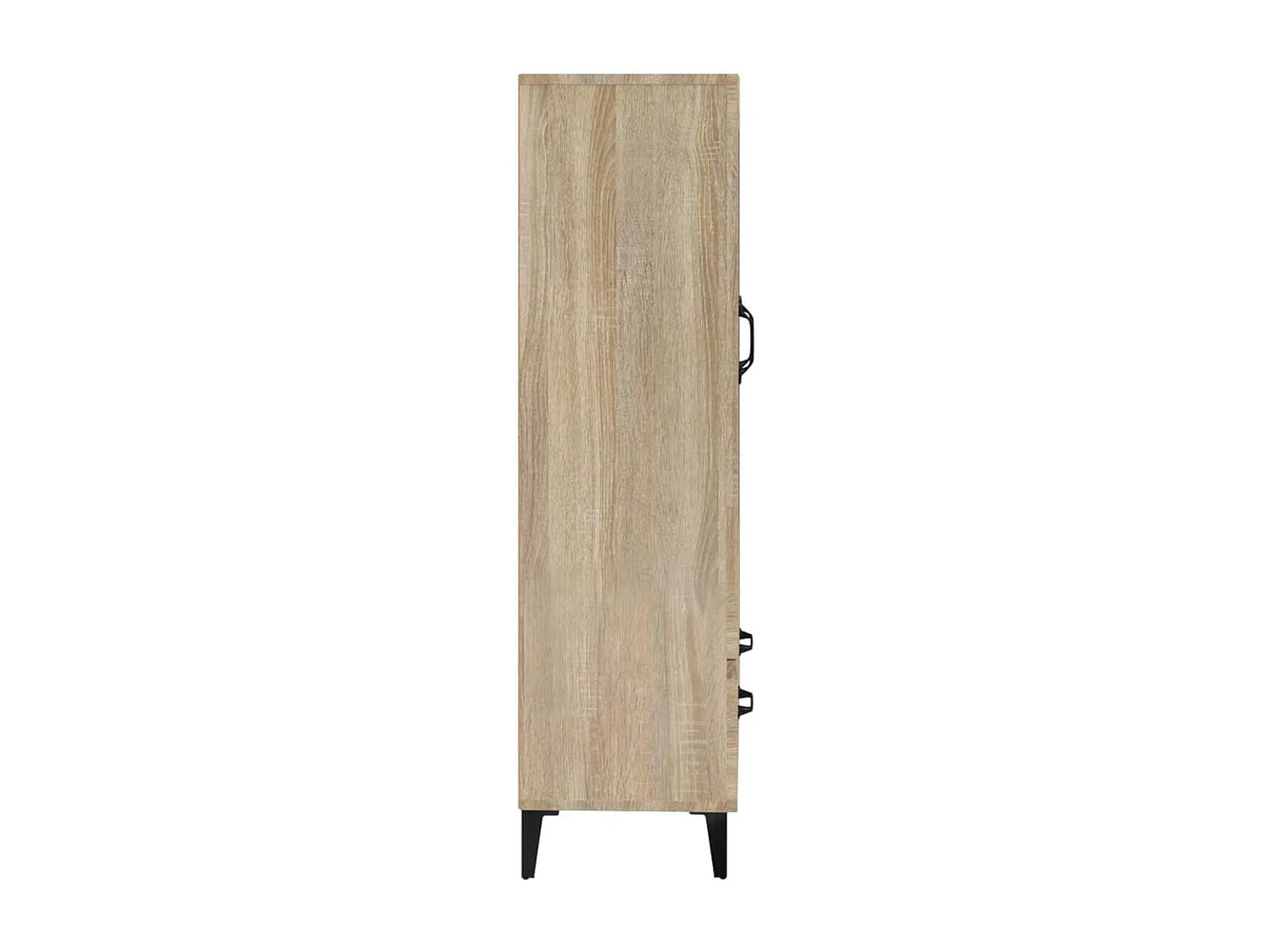 Credenza Rovere Sonoma 70x31x115 cm in Legno Multistrato