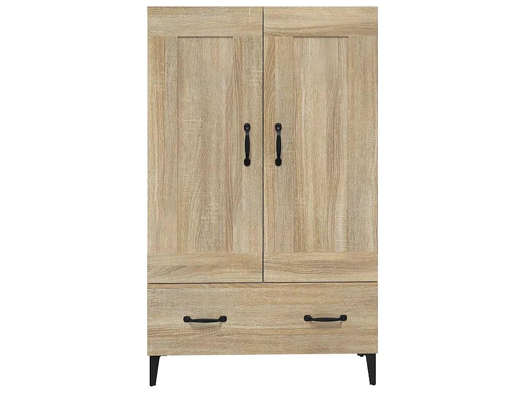 Buffet haut Chêne sonoma 70x31x115 cm Bois d'ingénierie