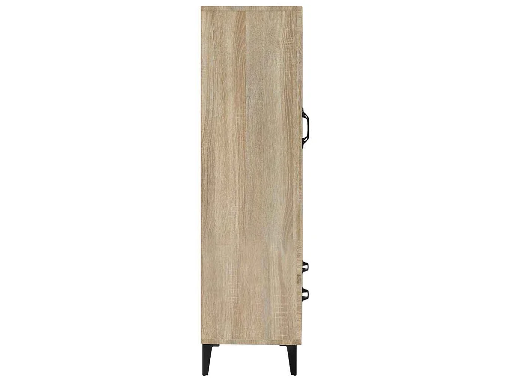 Buffet haut Chêne sonoma 70x31x115 cm Bois d'ingénierie