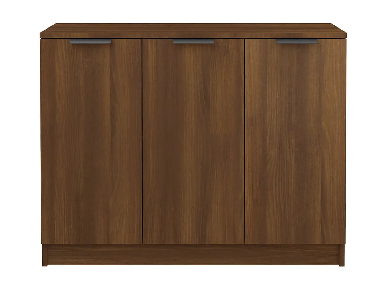 Buffet Chêne marron 90,5x30x70 cm Bois d'ingénierie