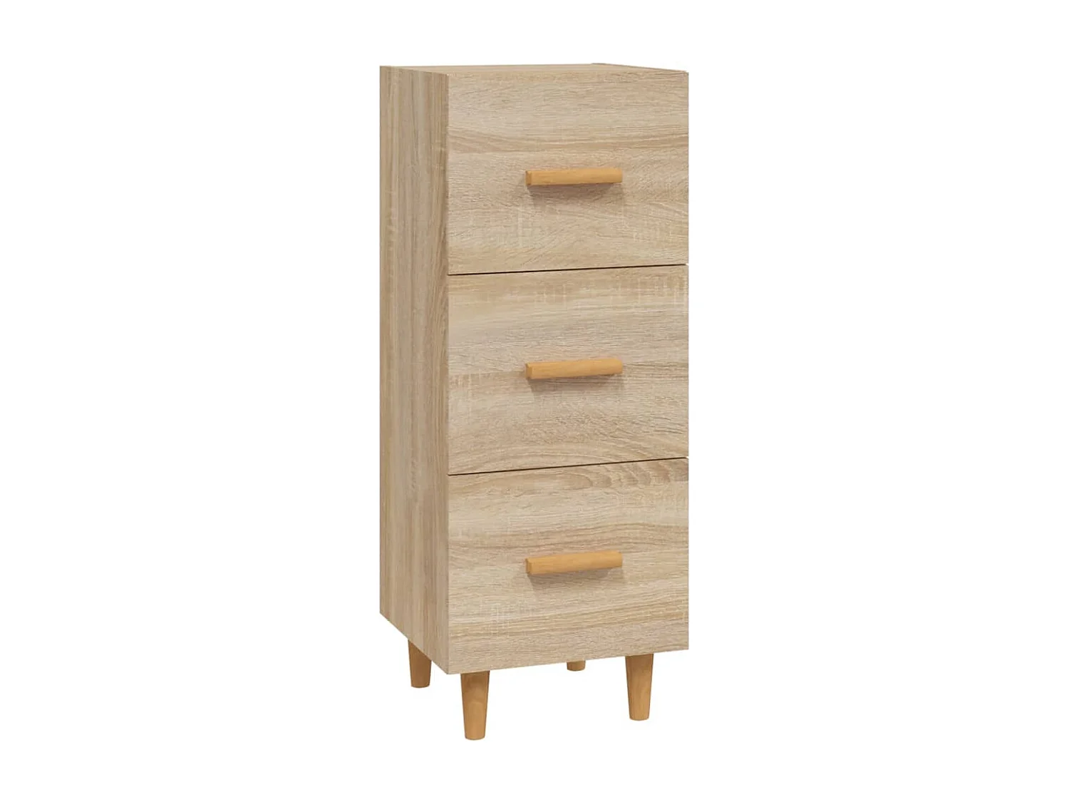 Buffet Chêne sonoma 34,5x34x90 cm Bois d'ingénierie