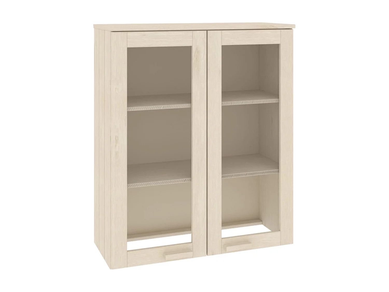 Topo p/ armário alto HAMAR 85x35x100 pinho maciço castanho-mel