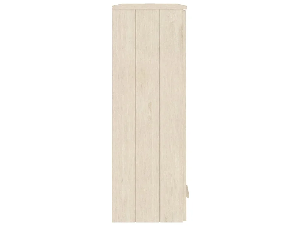 Dessus de buffet HAMAR Marron miel 85x35x100 cm Bois de pin