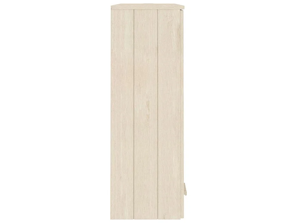Dessus de buffet HAMAR Marron miel 85x35x100 cm Bois de pin