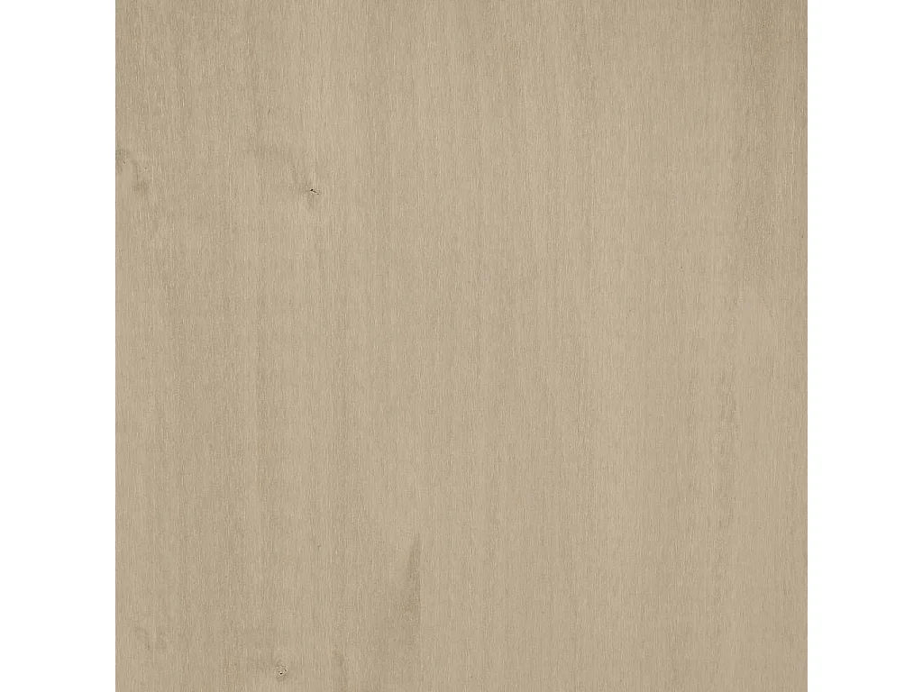 Dessus de buffet HAMAR Marron miel 85x35x100 cm Bois de pin